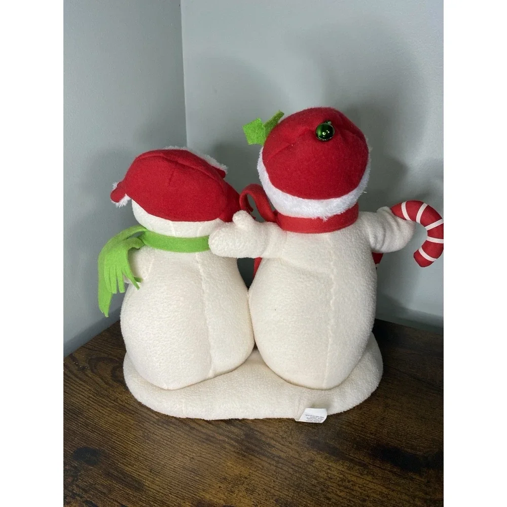 Hallmark Seasons Treatings Snowmen Jingle Pals Singing Motion Yum Yum Yum